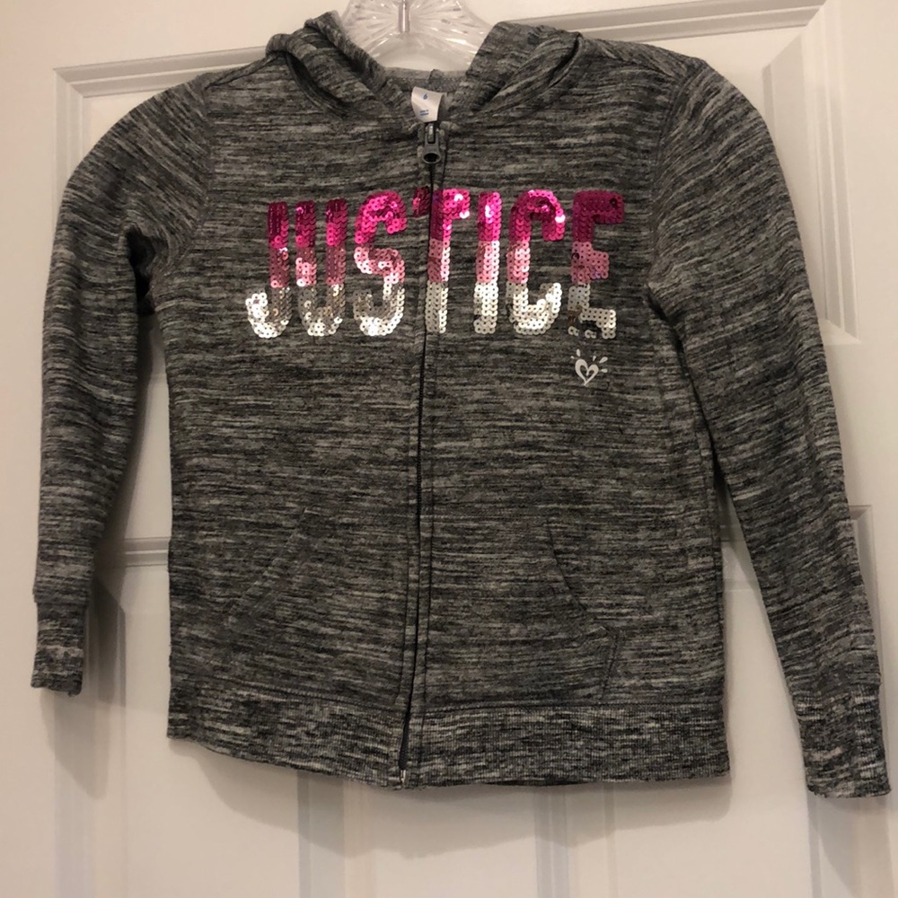 Justice hoodie jacket